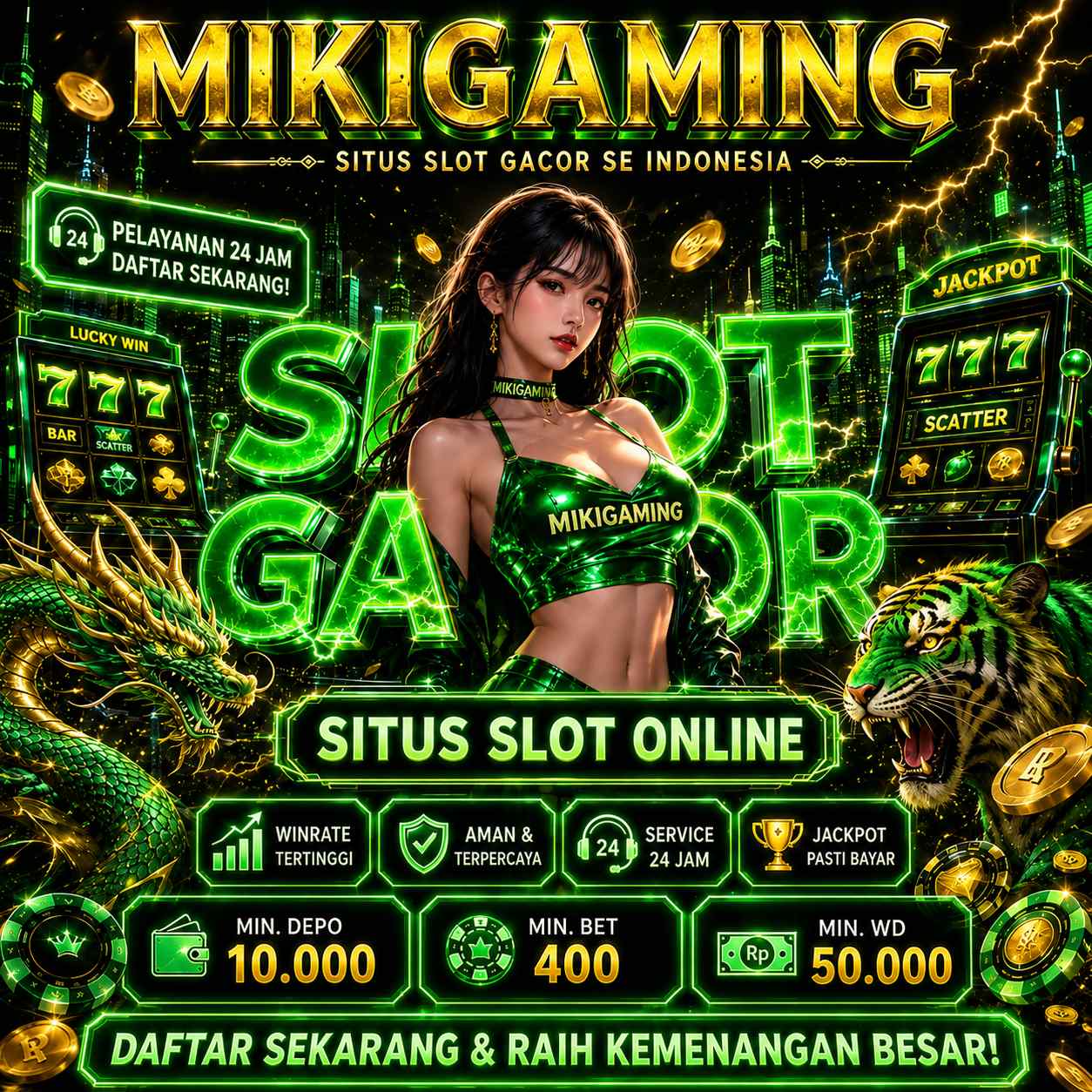 MIKIGAMING | Platform Situs Slot Online Terbesar & Terpercaya 2026